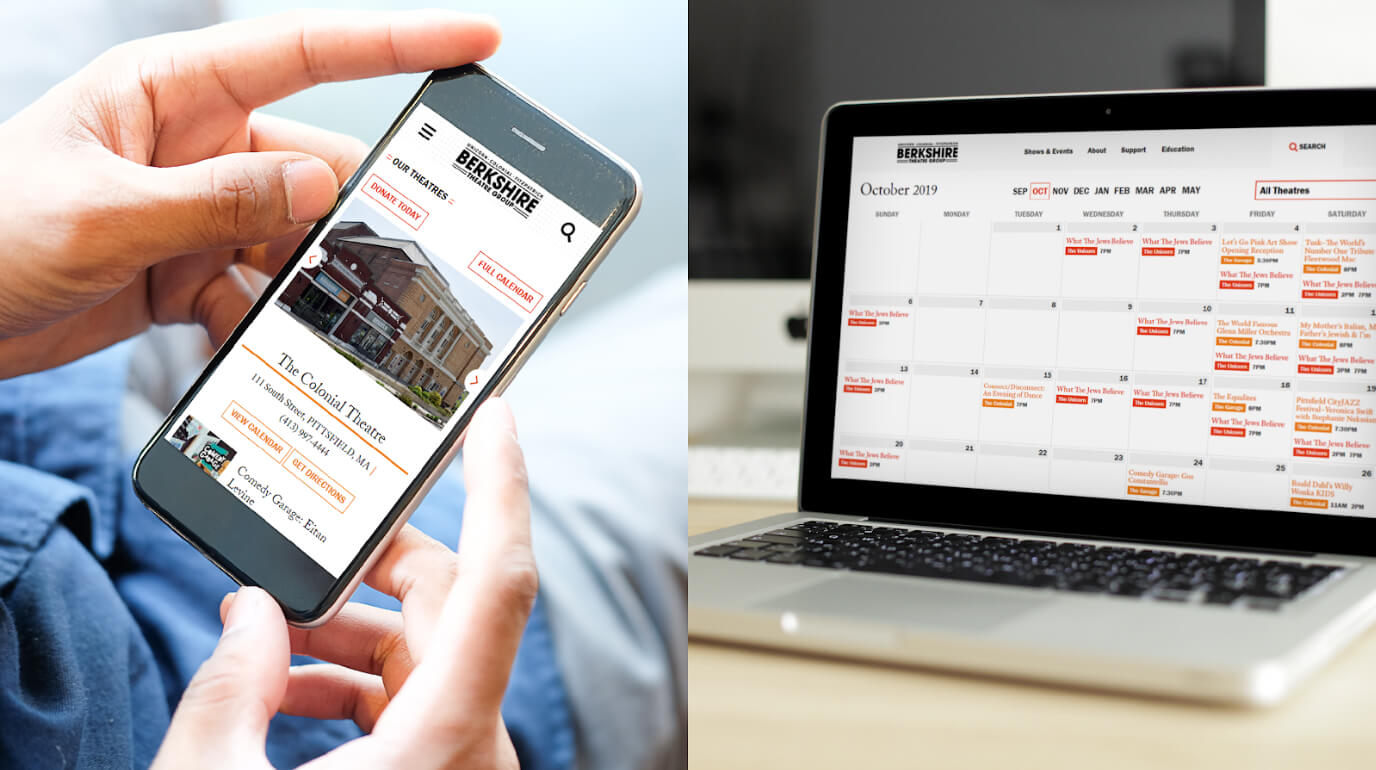 BTG website mockups on different devices by Gemini Creative
