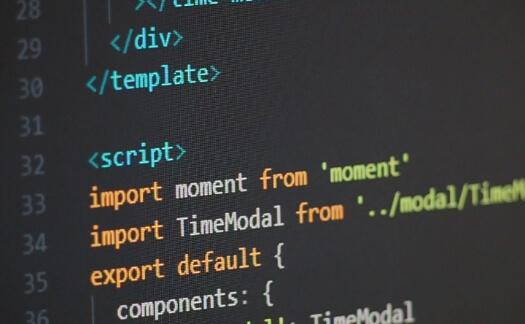 Code for a website