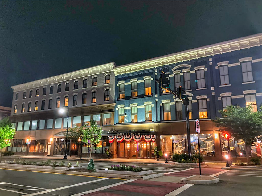 North Street in Pittsfield, MA